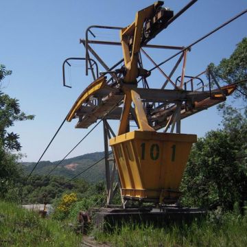 Teleférico para el Transporte de Materiales - Rio Branco, Brasil